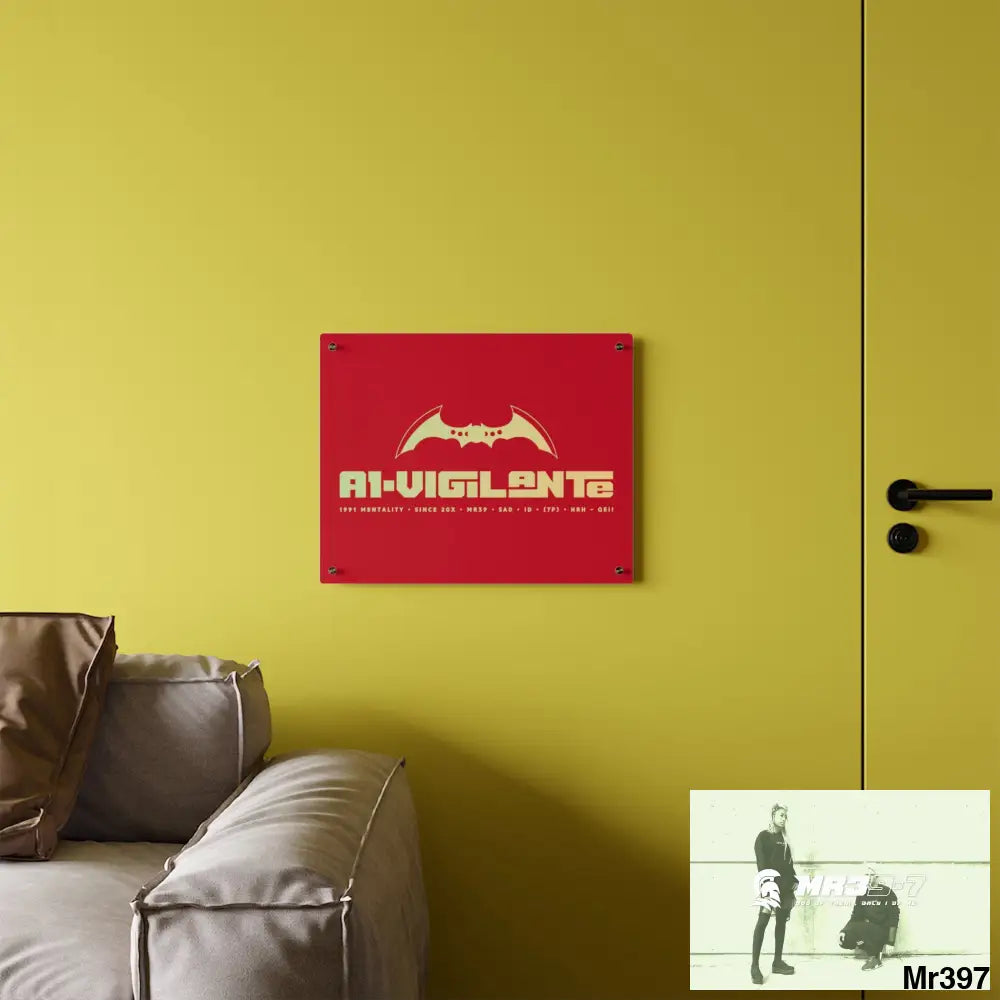 A1-Vigilante Acrylic Wall Art Panels Home Decor