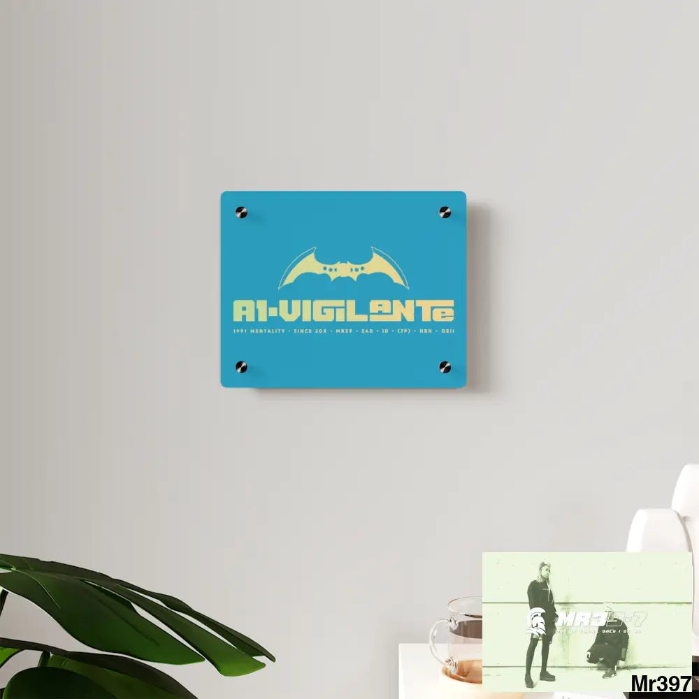 A1-Vigilante Acrylic Wall Art Panels Home Decor