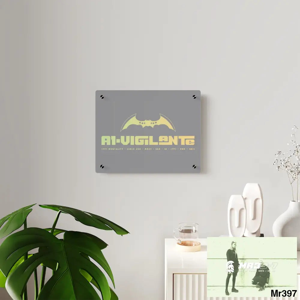 A1-Vigilante Acrylic Wall Art Panels Home Decor