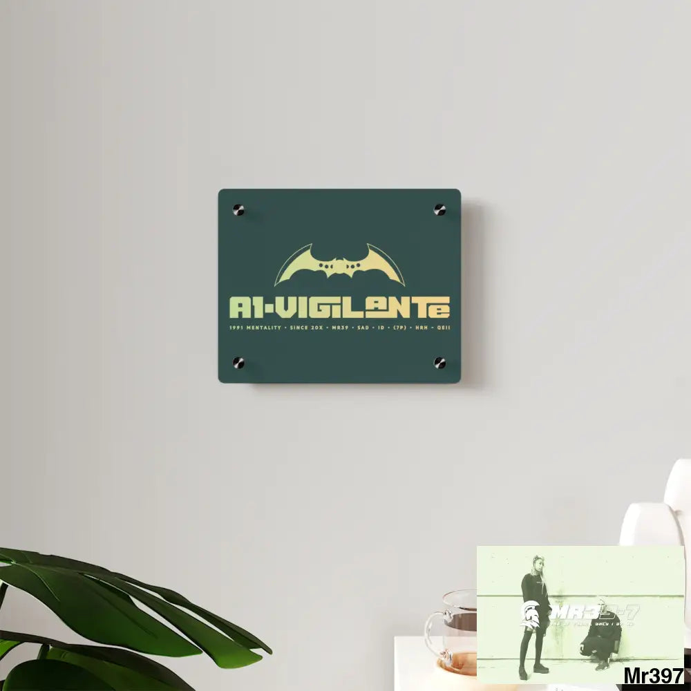 A1-Vigilante Acrylic Wall Art Panels Home Decor