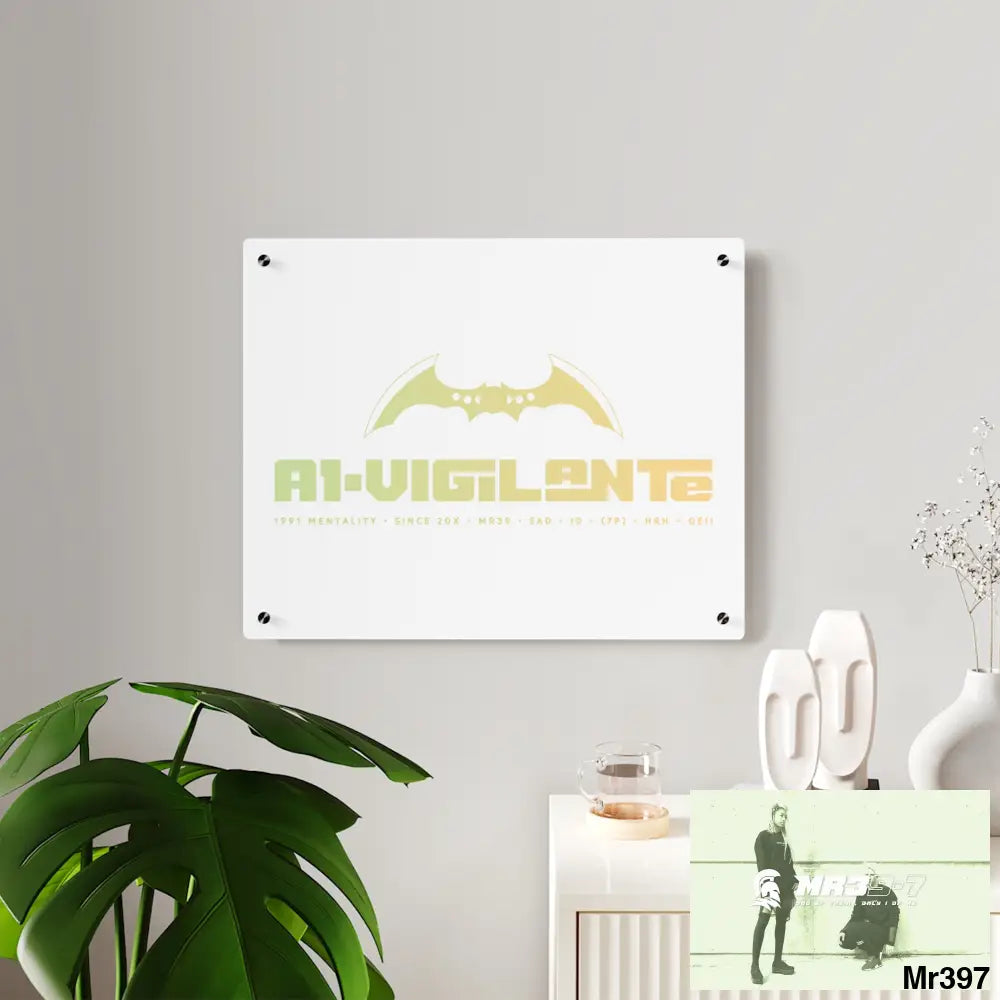 A1-Vigilante Acrylic Wall Art Panels Home Decor
