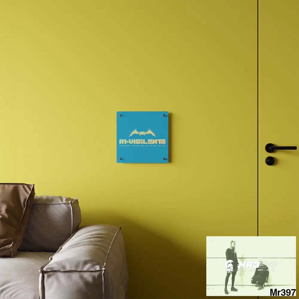 A1-Vigilante Acrylic Wall Art Panels Home Decor