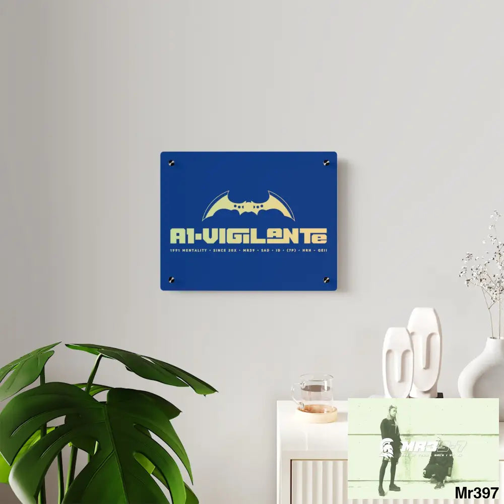 A1-Vigilante Acrylic Wall Art Panels Home Decor