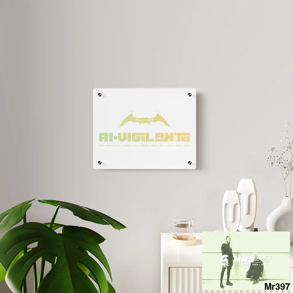 A1-Vigilante Acrylic Wall Art Panels Home Decor
