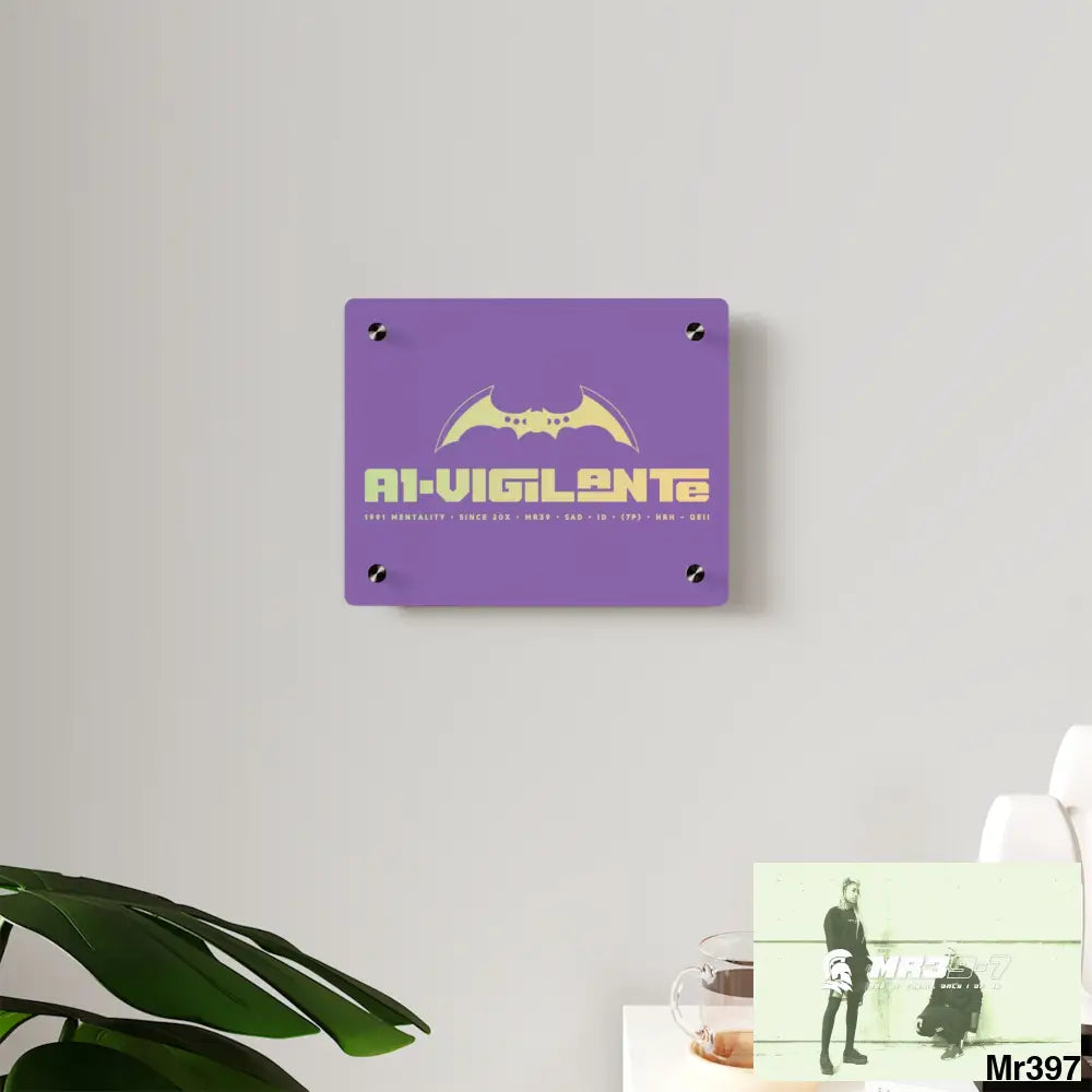 A1-Vigilante Acrylic Wall Art Panels Home Decor