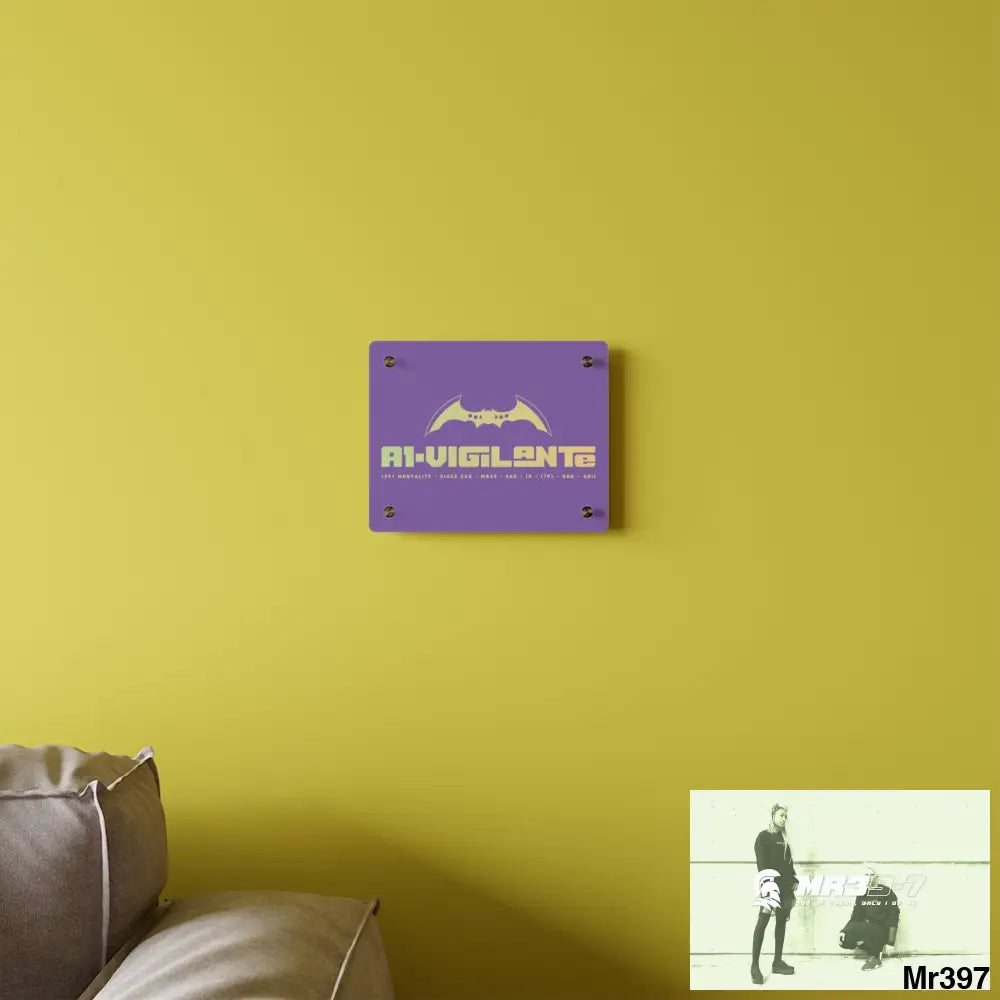 A1-Vigilante Acrylic Wall Art Panels Home Decor