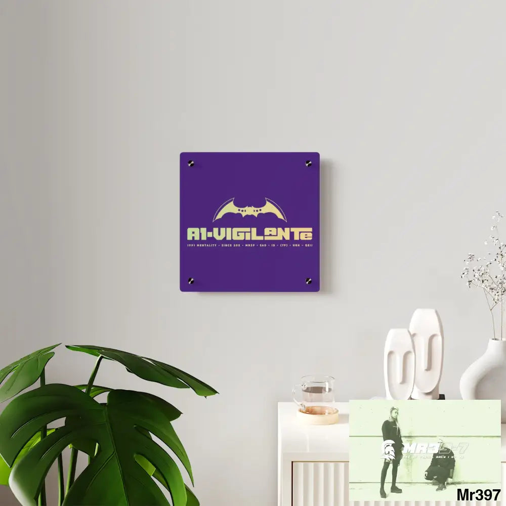 A1-Vigilante Acrylic Wall Art Panels Home Decor