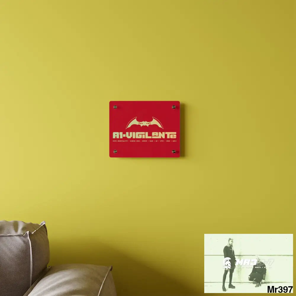 A1-Vigilante Acrylic Wall Art Panels Home Decor