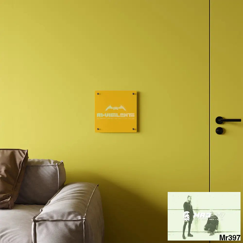 A1-Vigilante Acrylic Wall Art Panels Home Decor