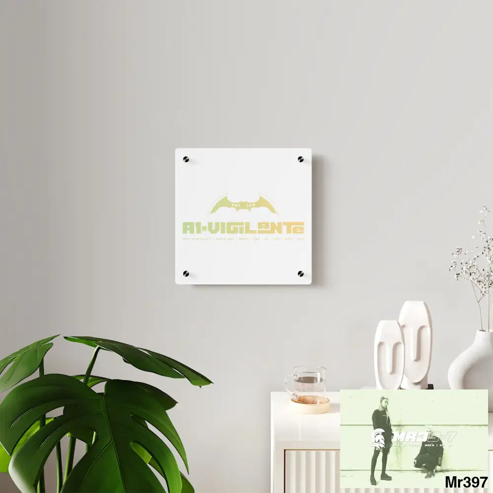 A1-Vigilante Acrylic Wall Art Panels Home Decor