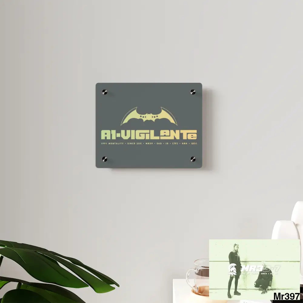 A1-Vigilante Acrylic Wall Art Panels Home Decor