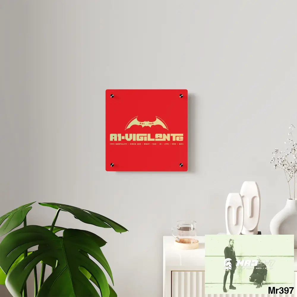 A1-Vigilante Acrylic Wall Art Panels Home Decor