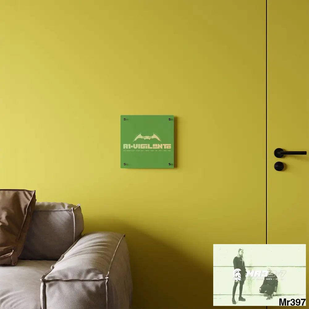 A1-Vigilante Acrylic Wall Art Panels Home Decor