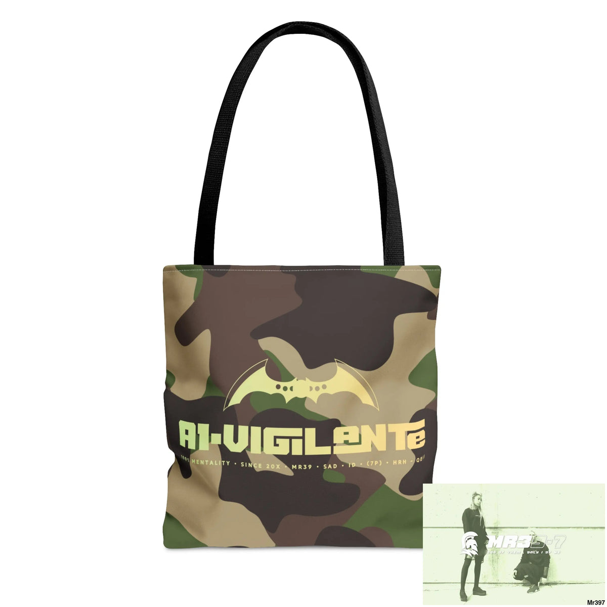 A1- Vigilante Camo Tote Bag (AOP) Small Bags