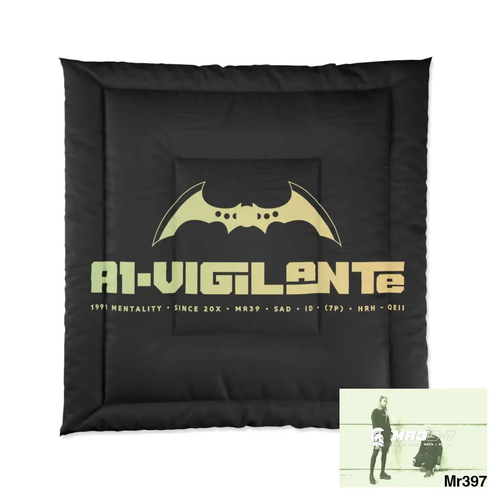 A1-Vigilante Comforter 88’’ × 88’’ Home Decor