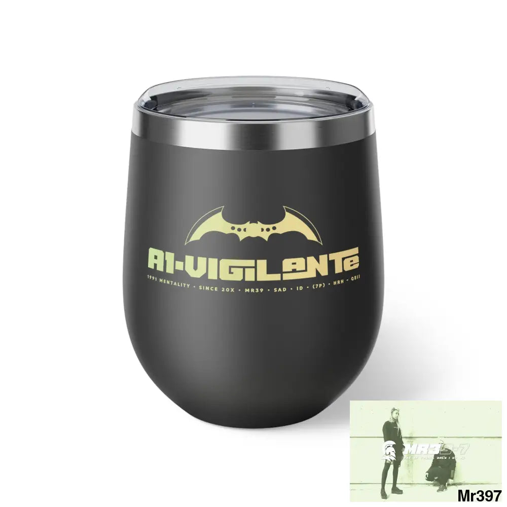 A1-Vigilante Copper Vacuum Insulated Cup 12oz Black / 12oz Mug
