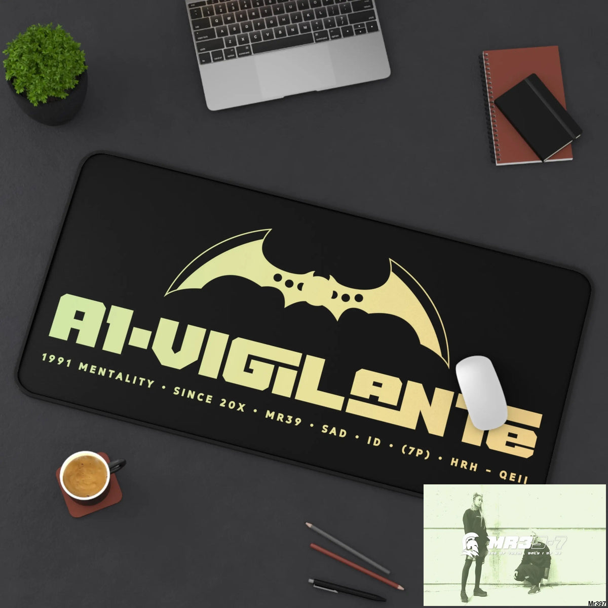 A1-Vigilante Desk Mat Home Decor