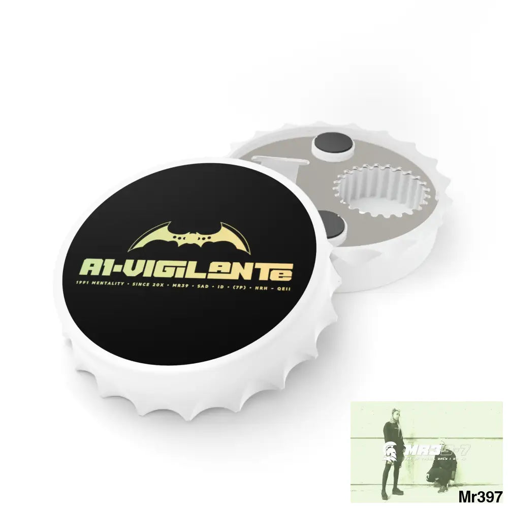 A1- Vigilante Edition Bottle Opener One size / White Accessories