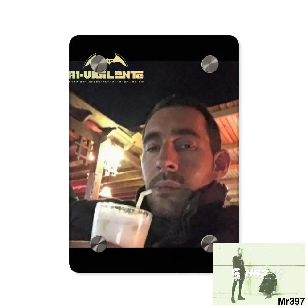 A1-Vigilante Egypt -Dahab December 2014 after the madness Acrylic Wall Art Panels Home Decor