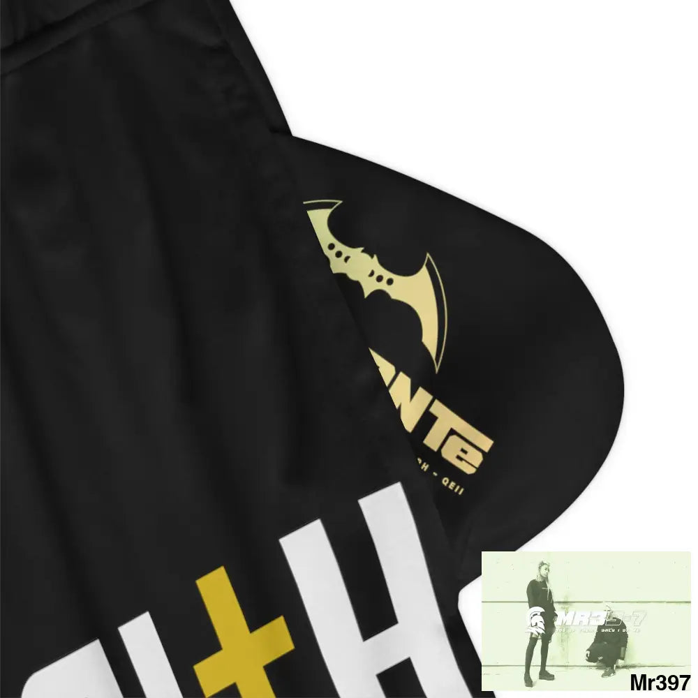 A1-Vigilante Faith over Fear Basketball Rib Shorts (AOP) All Over Prints