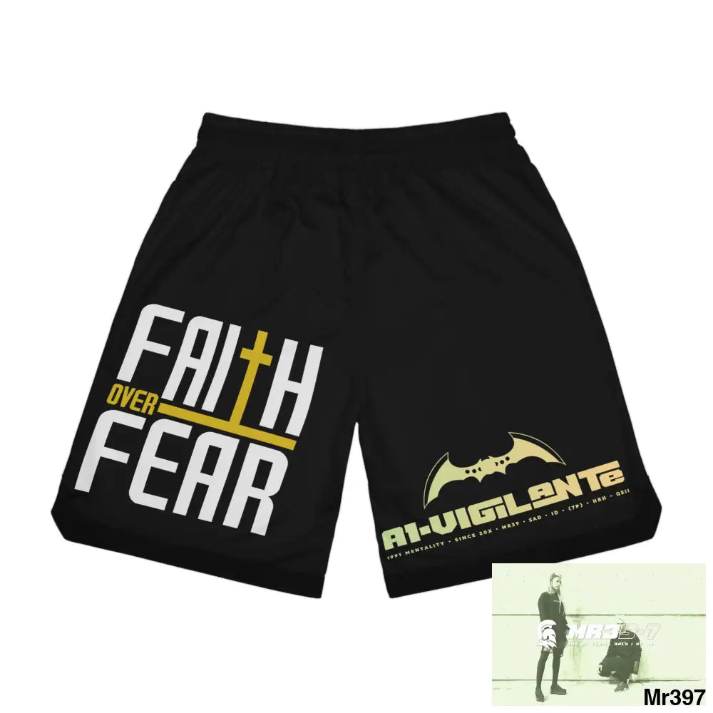 A1-Vigilante Faith over Fear Basketball Rib Shorts (AOP) All Over Prints