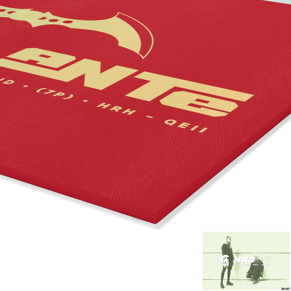 A1- Vigilante Glass Cutting Board Home Decor