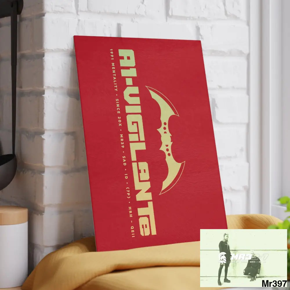 A1- Vigilante Glass Cutting Board Home Decor