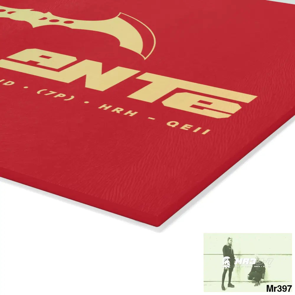 A1- Vigilante Glass Cutting Board Home Decor