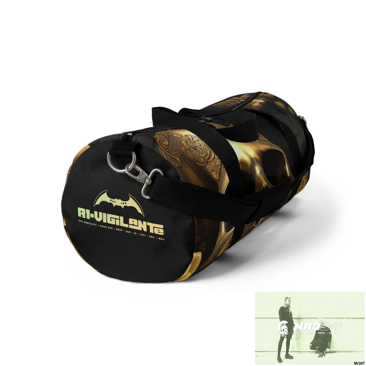 A1-Vigilante gothic Skulls & Roses Duffel Bag Bags