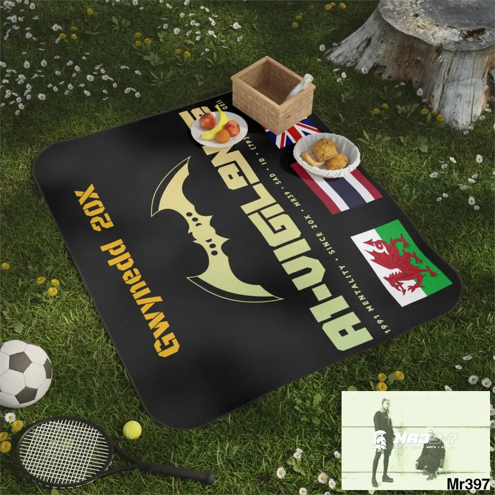 A1 Vigilante Gwynedd Picnic Blanket 61’’ × 51’’ Home Decor