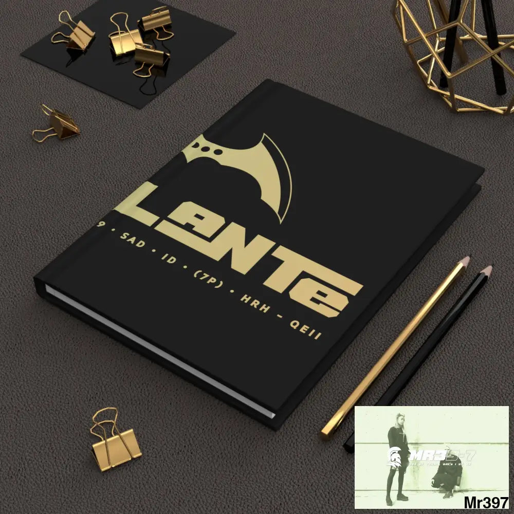 A1-Vigilante Hardcover Journal Matte Journal Paper products