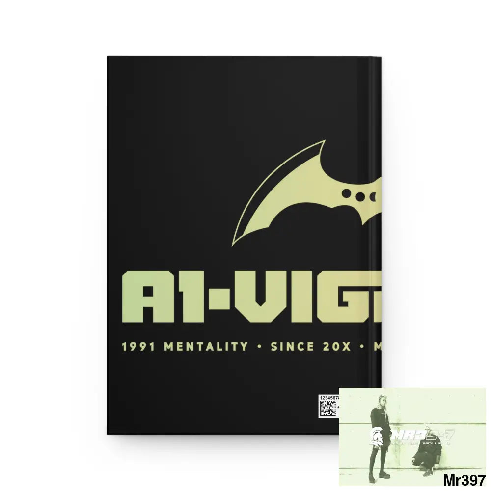 A1-Vigilante Hardcover Journal Matte Journal Paper products