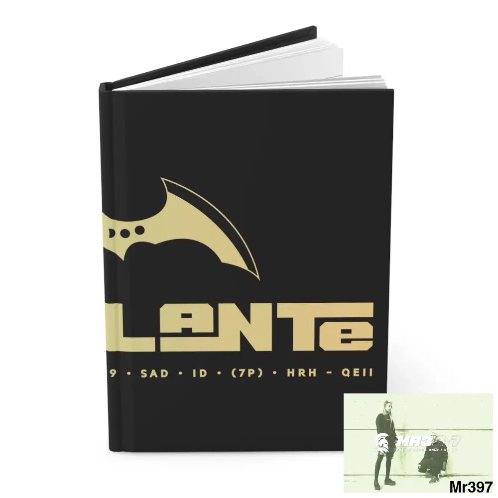 A1-Vigilante Hardcover Journal Matte Journal Paper products