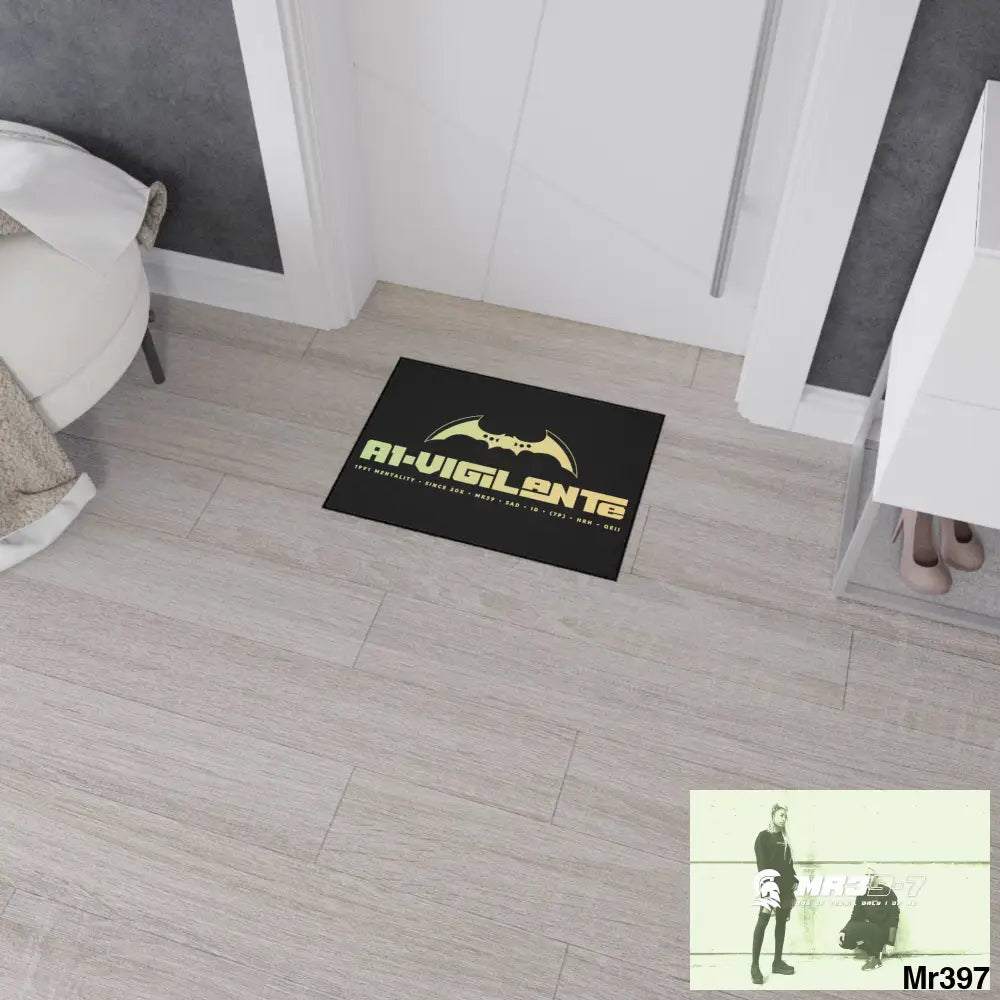 A1-Vigilante Heavy Duty Floor Mat 18’’ × 24’’ Home Decor