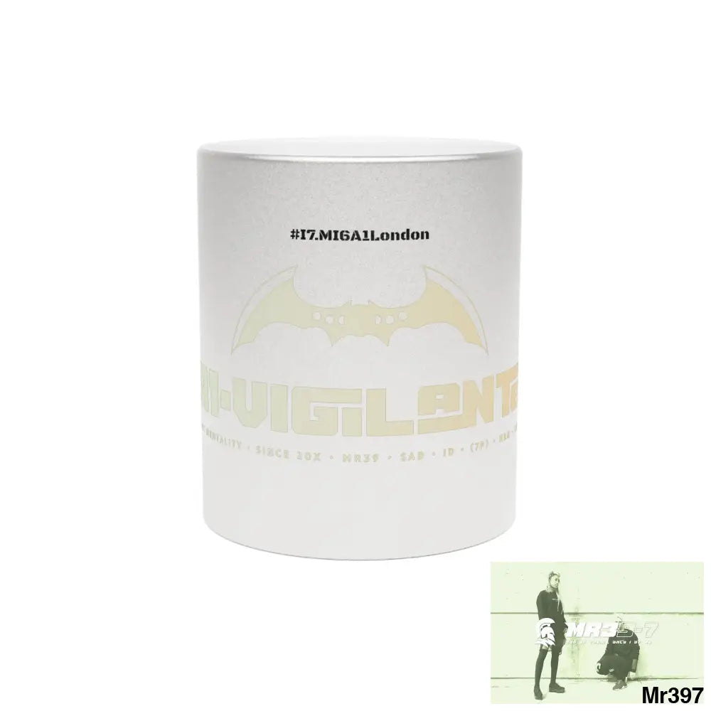 A1-Vigilante #I7MI6A1London Metallic Mug (Silver\Gold) 11oz / Silver Mug