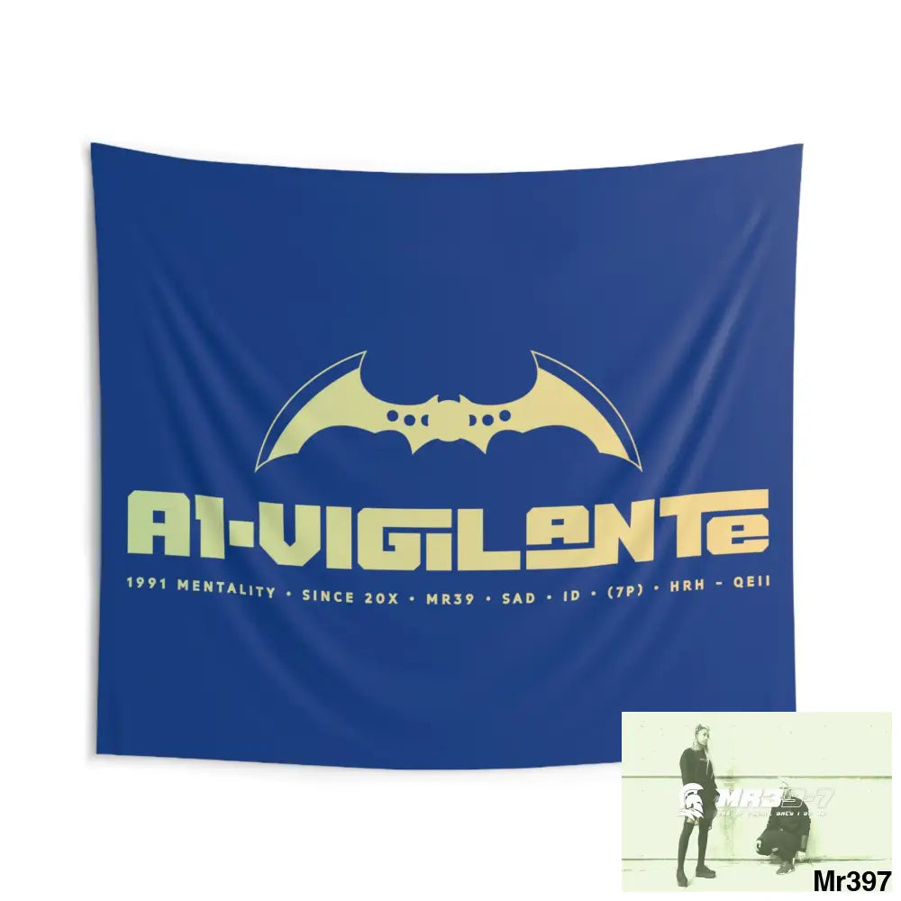 A1-Vigilante Indoor Wall Tapestries 104’’ × 88’’ Home Decor