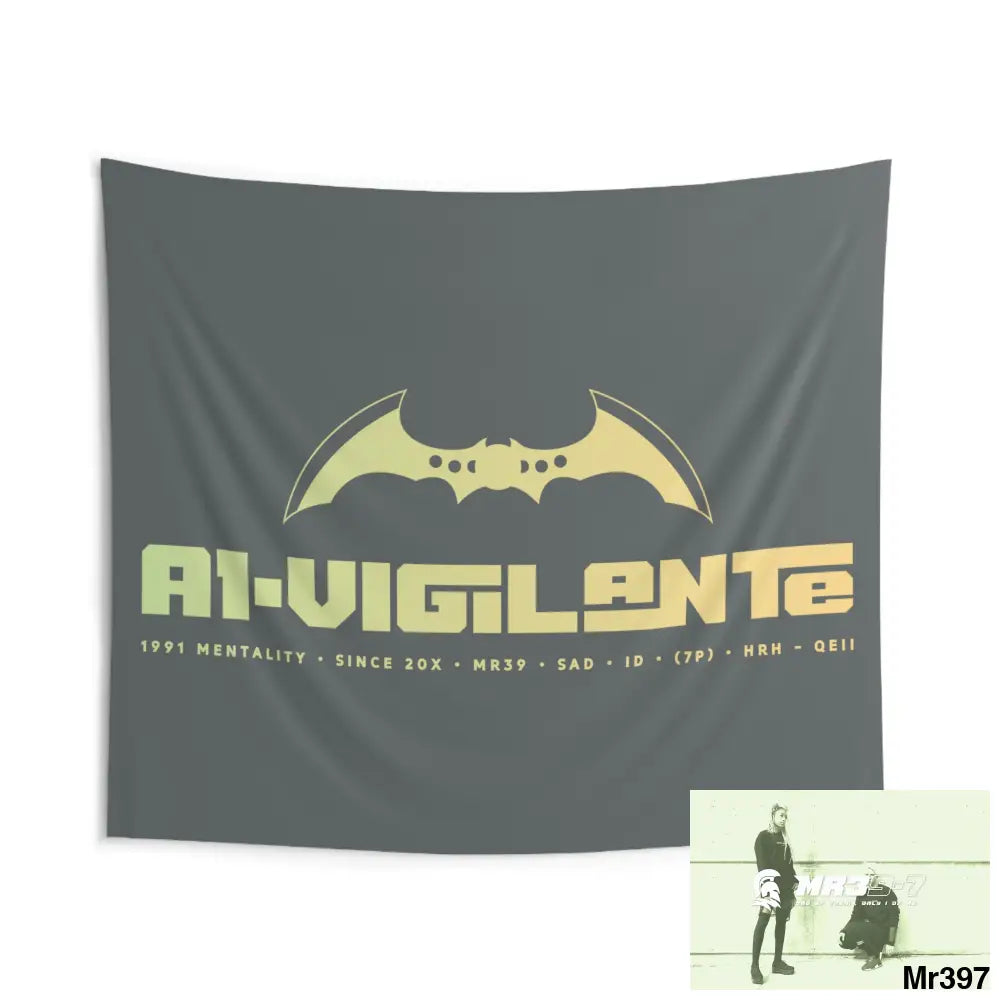 A1-Vigilante Indoor Wall Tapestries 104’’ × 88’’ Home Decor