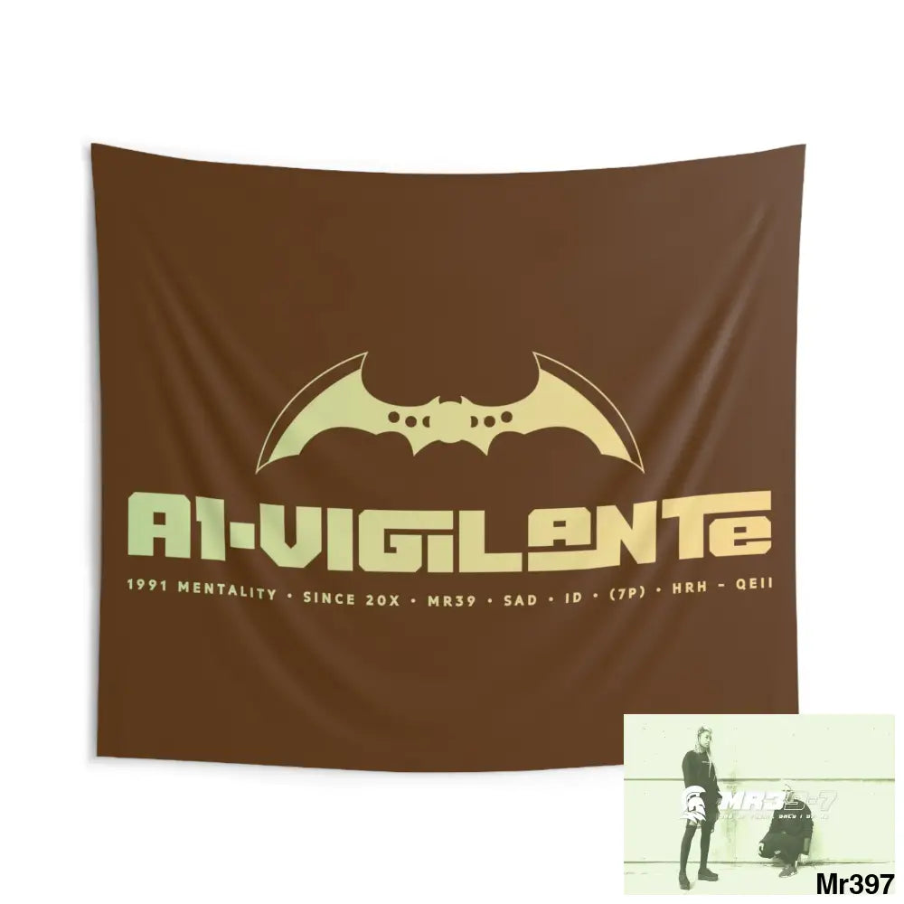 A1-Vigilante Indoor Wall Tapestries 104’’ × 88’’ Home Decor