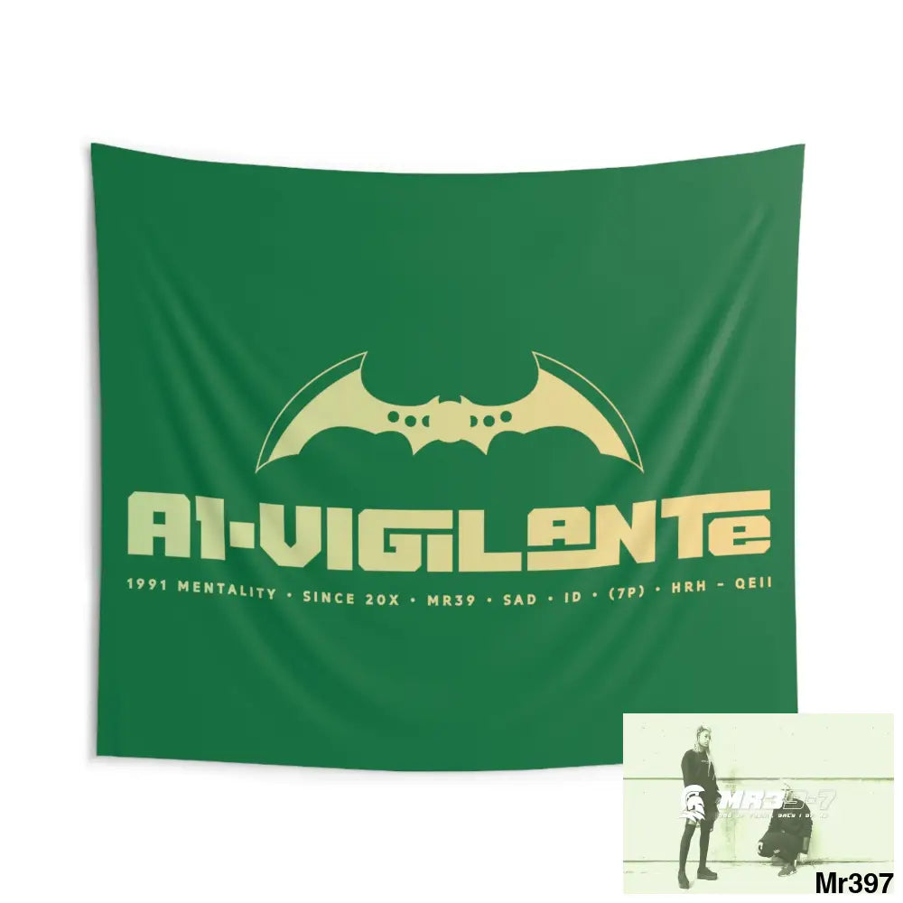 A1-Vigilante Indoor Wall Tapestries 104’’ × 88’’ Home Decor