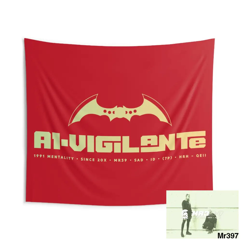 A1-Vigilante Indoor Wall Tapestries 104’’ × 88’’ Home Decor