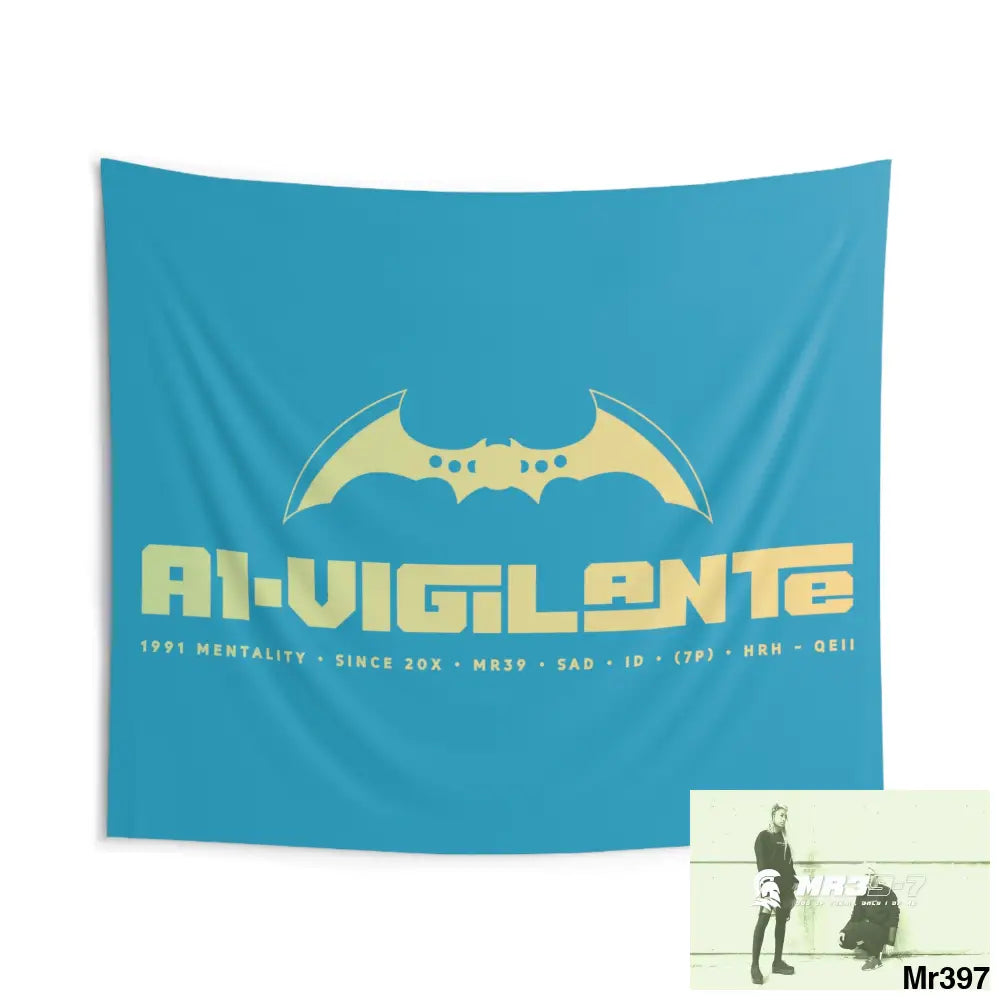 A1-Vigilante Indoor Wall Tapestries 104’’ × 88’’ Home Decor