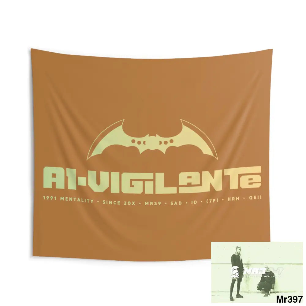 A1-Vigilante Indoor Wall Tapestries 104’’ × 88’’ Home Decor
