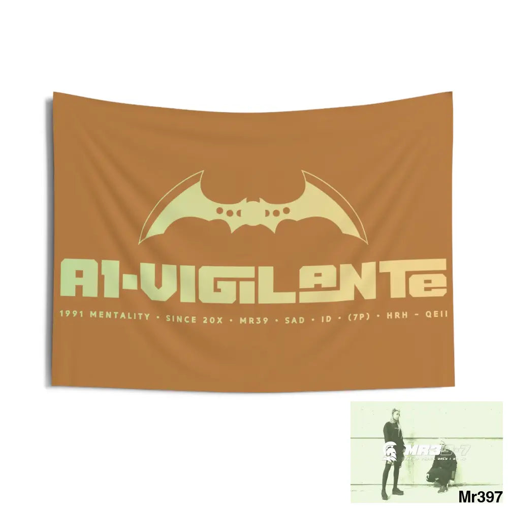 A1-Vigilante Indoor Wall Tapestries 36’’ × 26’’ Home Decor