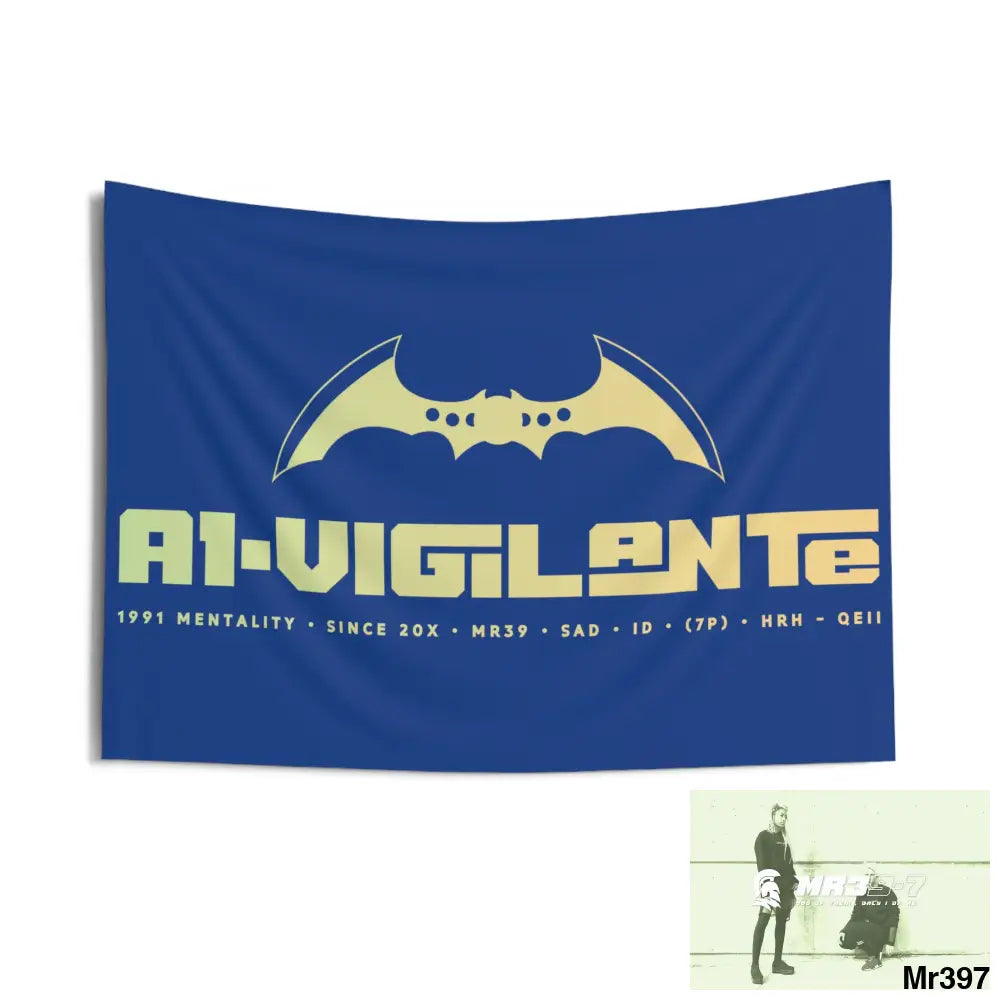 A1-Vigilante Indoor Wall Tapestries 36’’ × 26’’ Home Decor
