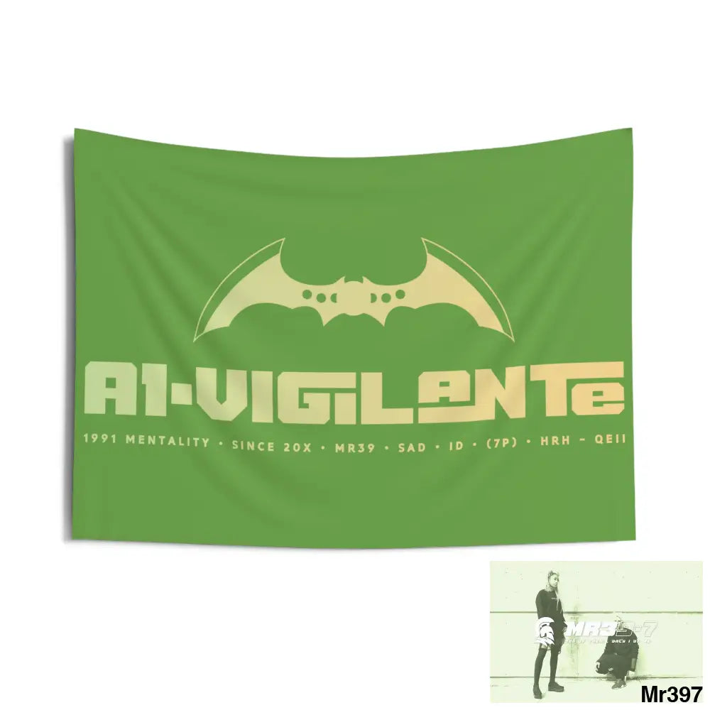 A1-Vigilante Indoor Wall Tapestries 36’’ × 26’’ Home Decor