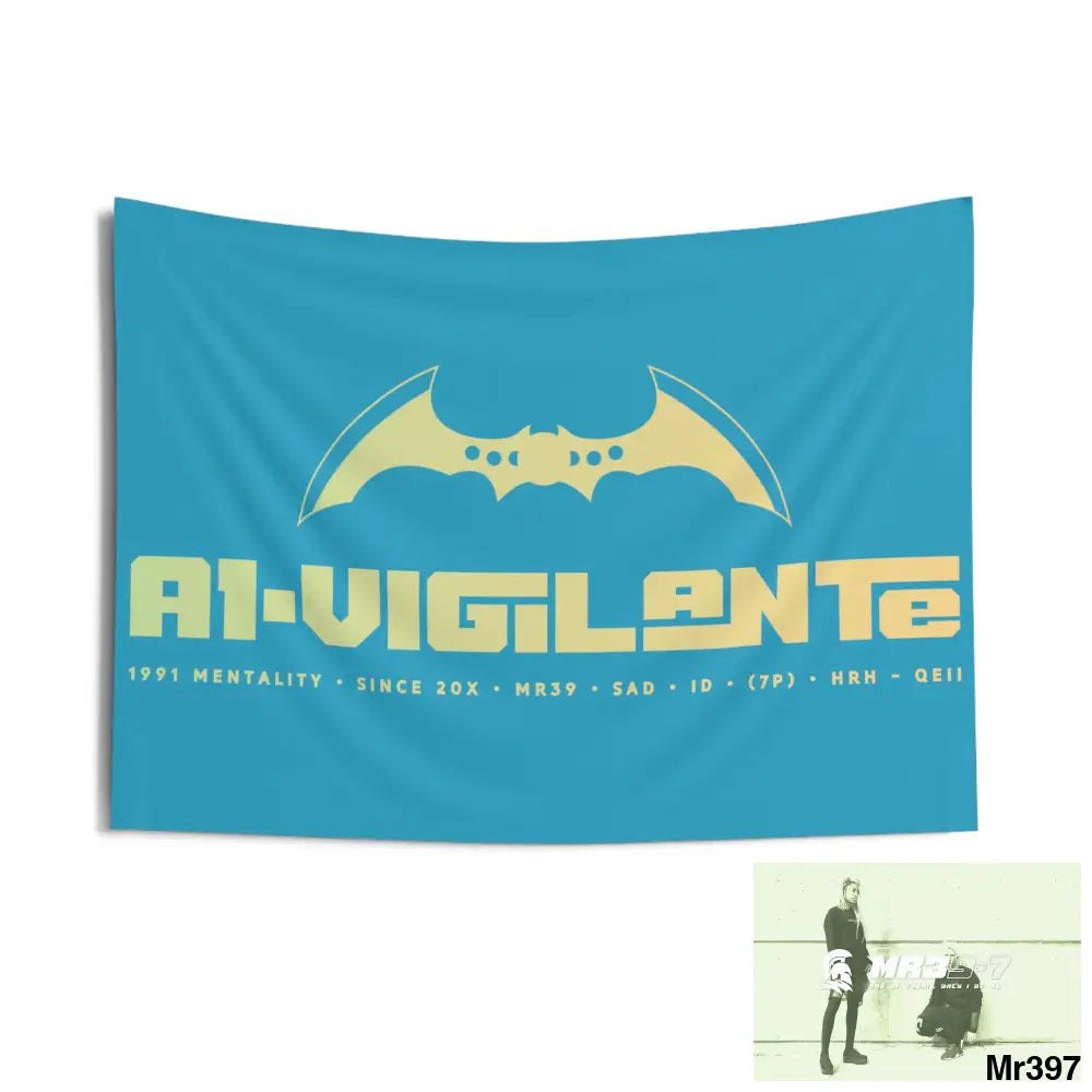 A1-Vigilante Indoor Wall Tapestries 36’’ × 26’’ Home Decor