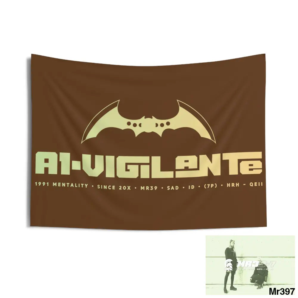 A1-Vigilante Indoor Wall Tapestries 36’’ × 26’’ Home Decor