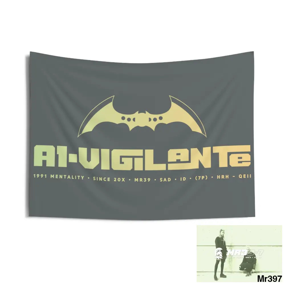 A1-Vigilante Indoor Wall Tapestries 36’’ × 26’’ Home Decor