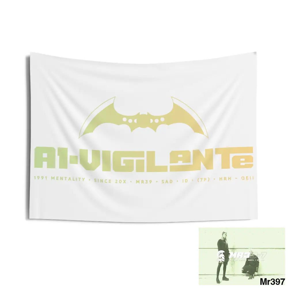 A1-Vigilante Indoor Wall Tapestries 36’’ × 26’’ Home Decor