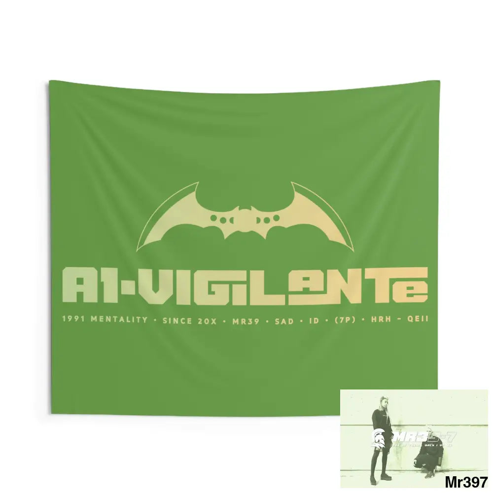 A1-Vigilante Indoor Wall Tapestries 60’’ × 50’’ Home Decor